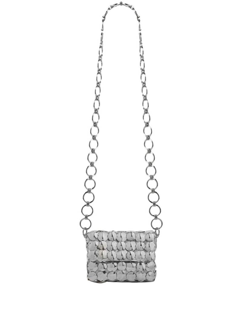 Rabanne metallic silver shoulder bag von Rabanne