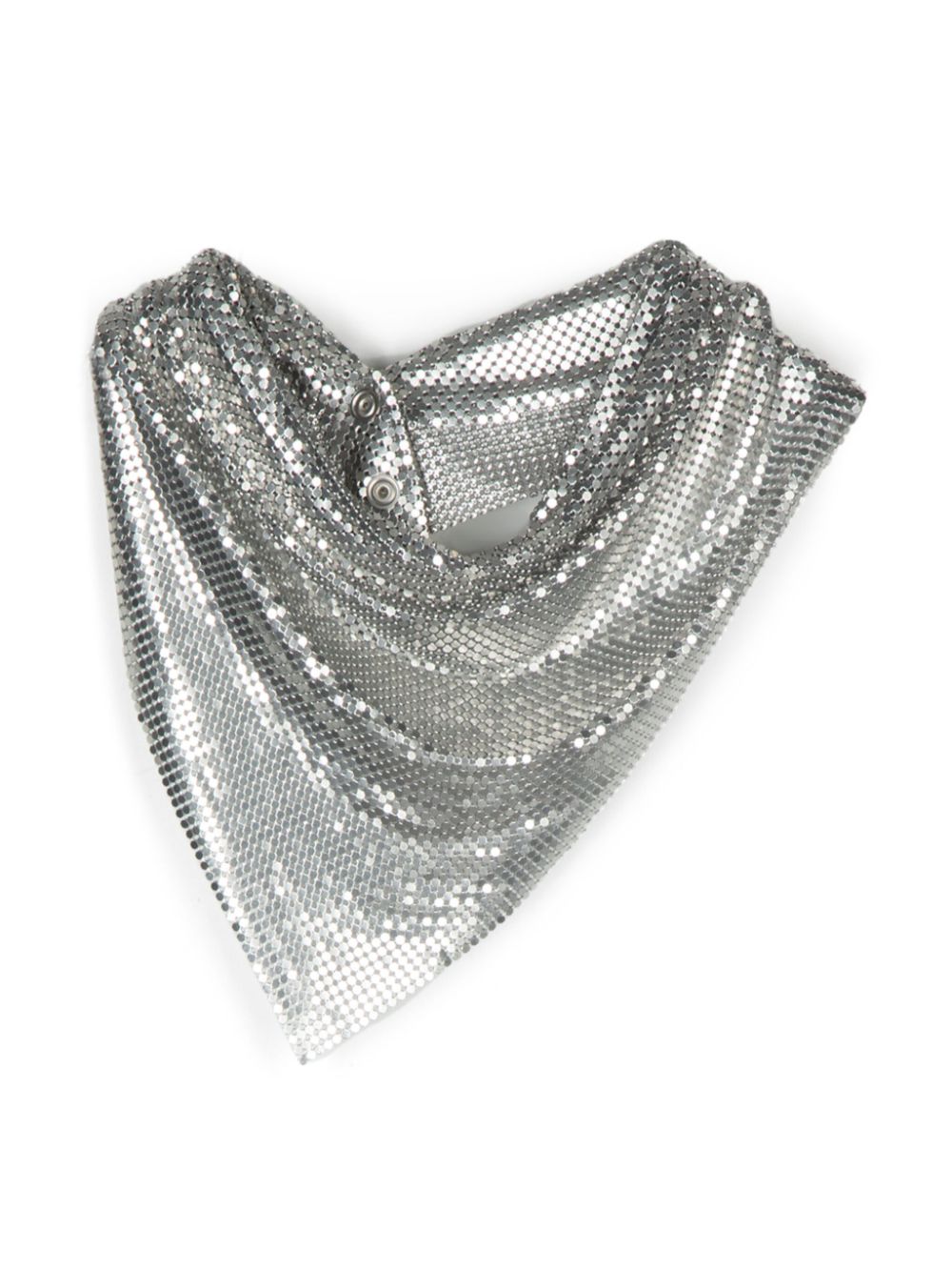 Rabanne pixel scarf - Silver von Rabanne