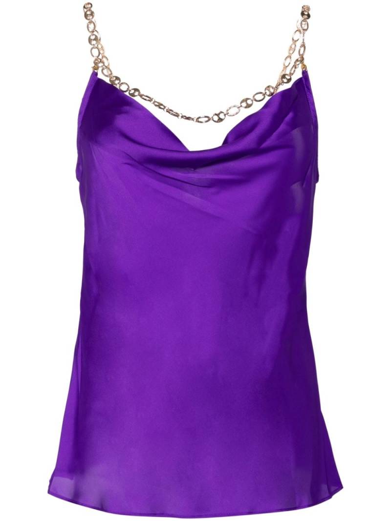 Rabanne signature eight chain nuisette top - Purple von Rabanne