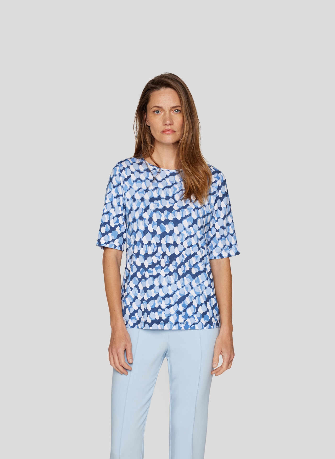 Rabe T-Shirt, mit All-Over Print von Rabe