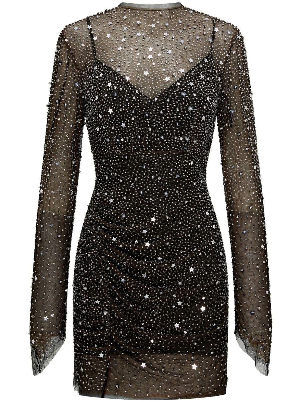 Rachel Gilbert Charley sequinned mini dress - Black von Rachel Gilbert