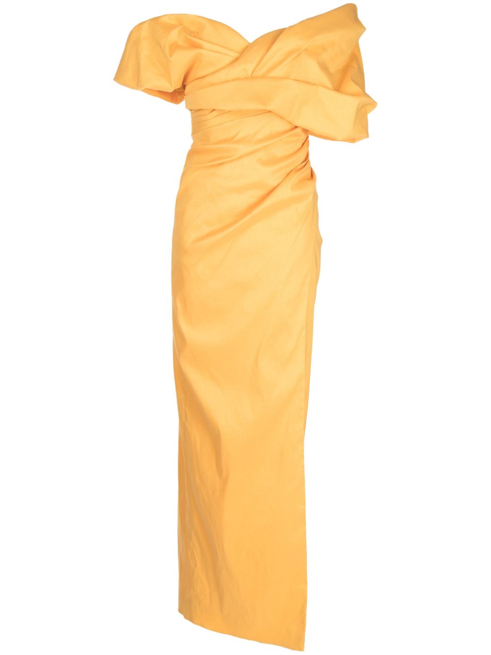 Rachel Gilbert Gia off-shoulder maxi dress - Yellow von Rachel Gilbert