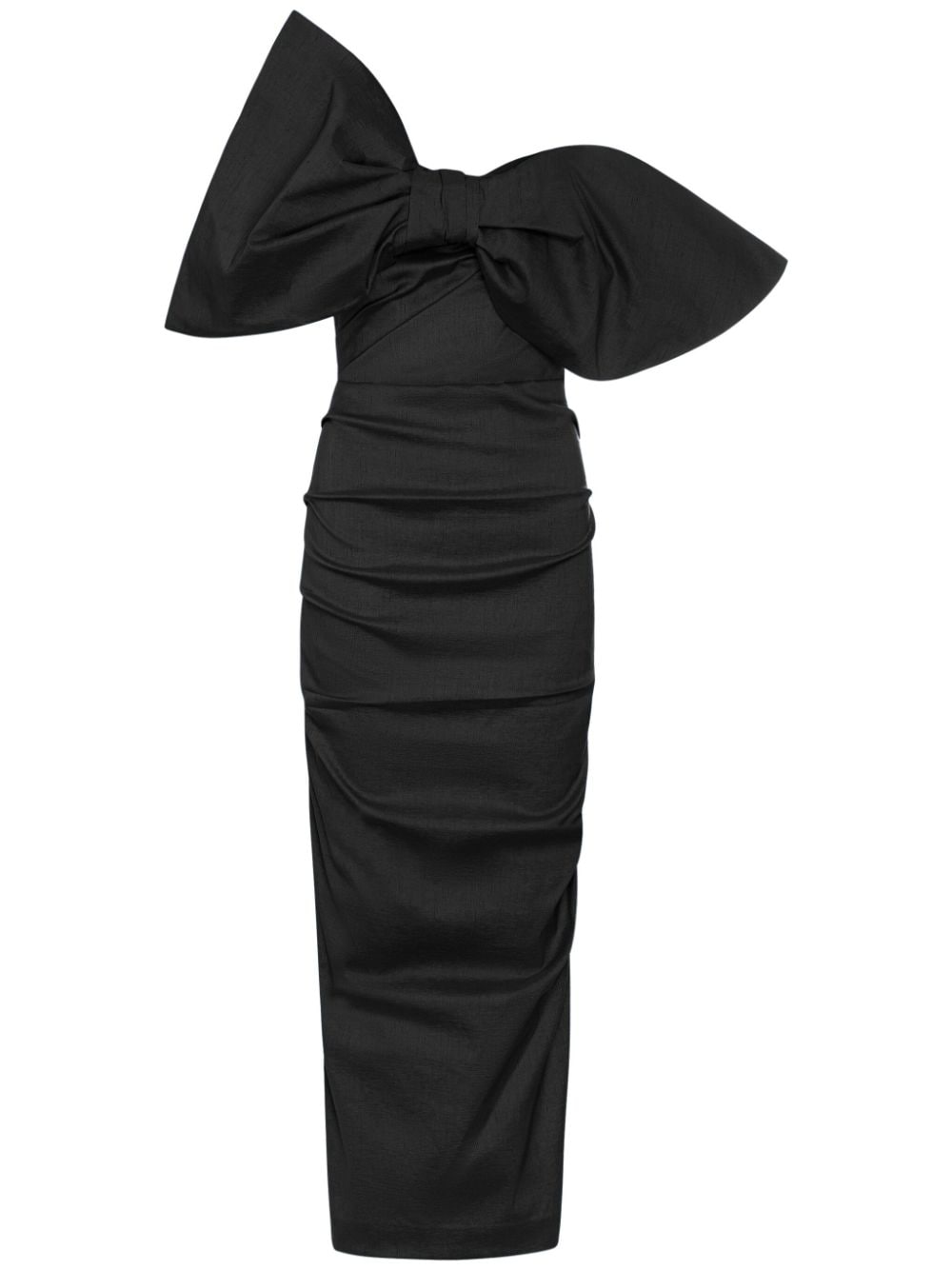 Rachel Gilbert Memphis midi dress - Black von Rachel Gilbert