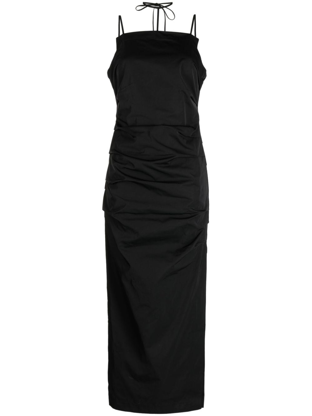 Rachel Gilbert Prescott multi-strap fitted dress - Black von Rachel Gilbert