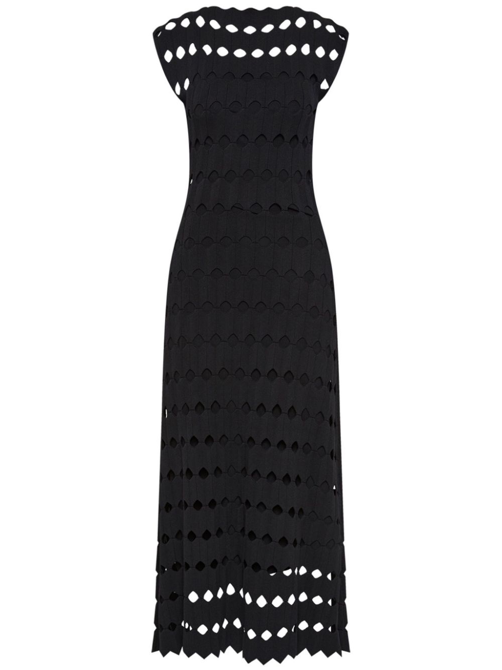 Rachel Gilbert Quinlan cut-out detailed dress - Black von Rachel Gilbert