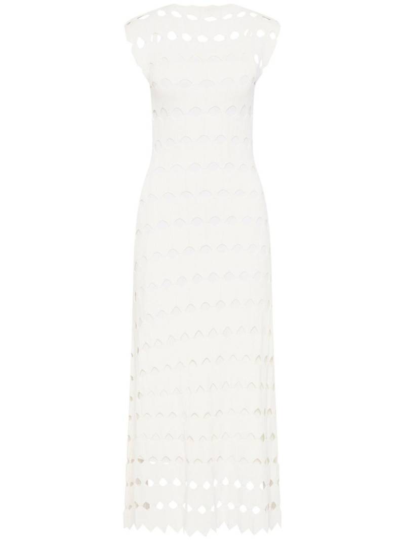 Rachel Gilbert Quinlan cut-out detailed dress - White von Rachel Gilbert