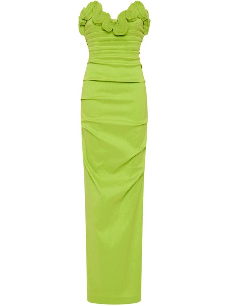 Rachel Gilbert Ren gown - Green von Rachel Gilbert