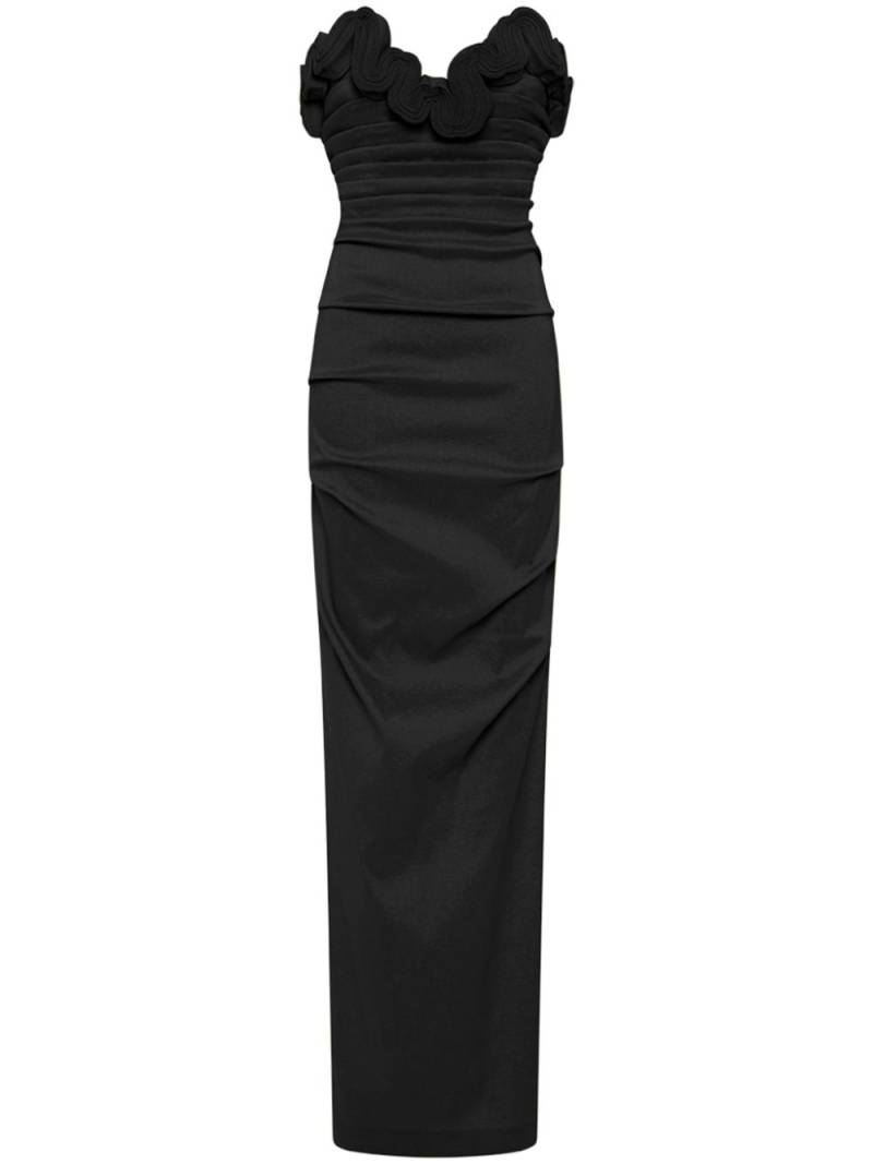 Rachel Gilbert Ren gown dress - Black von Rachel Gilbert