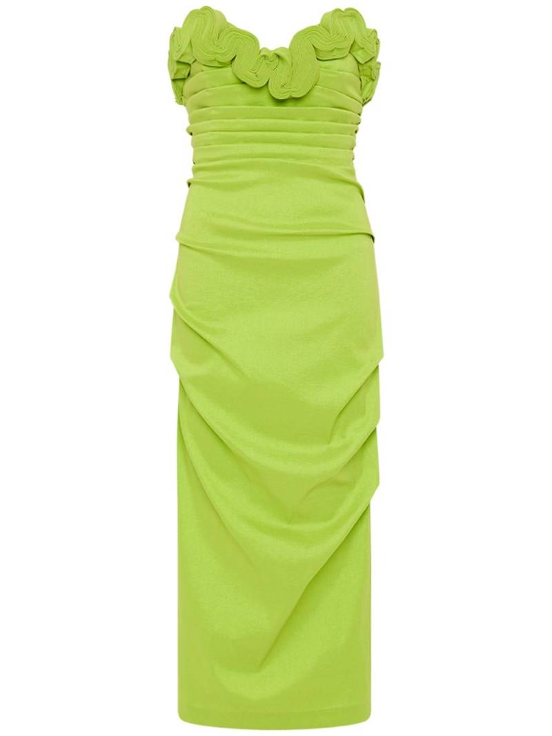 Rachel Gilbert Ren midi dress - Green von Rachel Gilbert