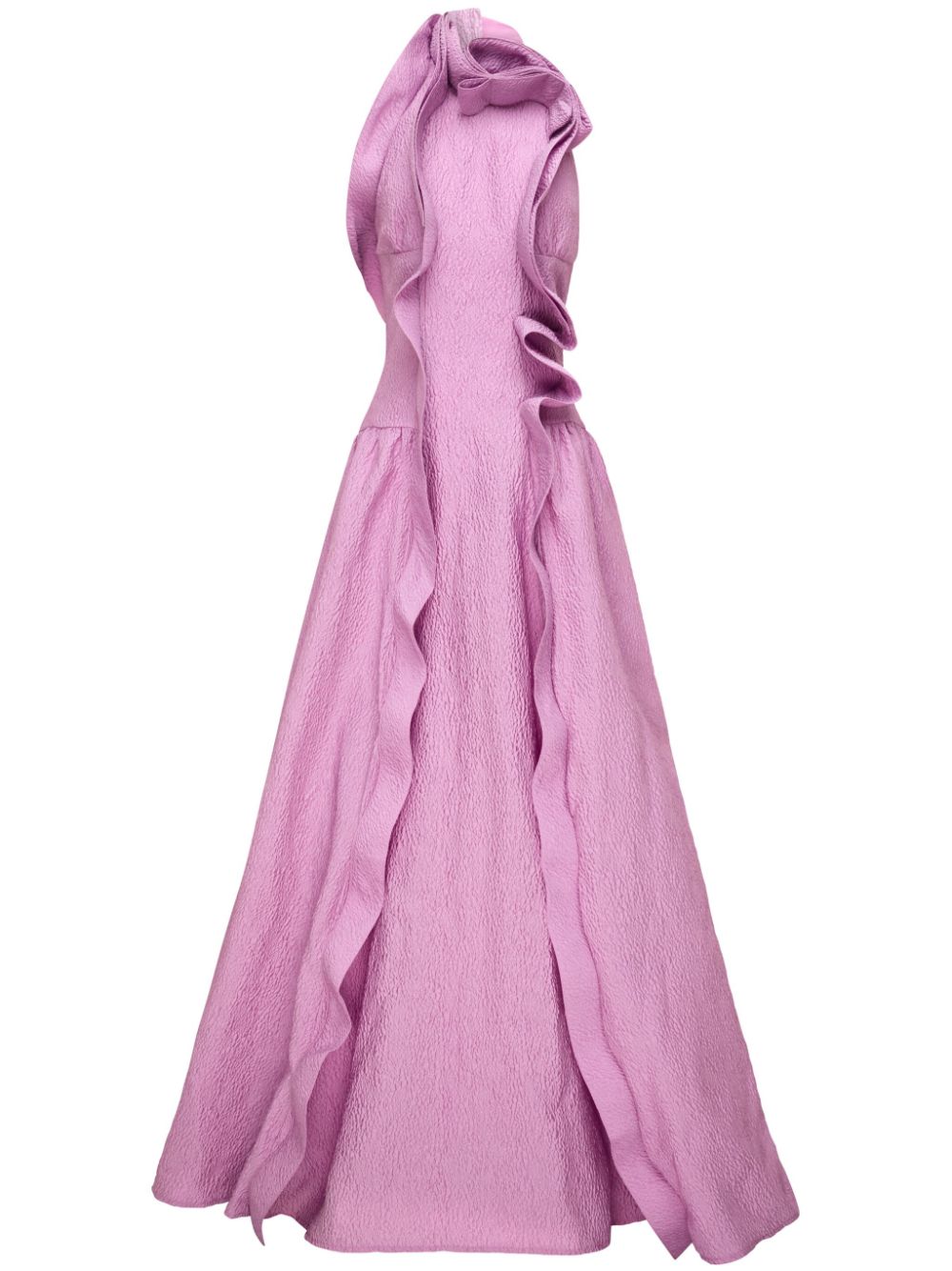 Rachel Gilbert Sana ruffle-detail flared dress - Pink von Rachel Gilbert