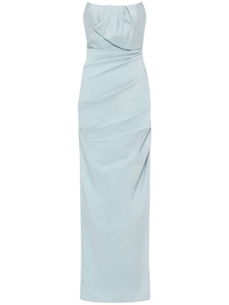 Rachel Gilbert Sienna maxi dress - Blue von Rachel Gilbert