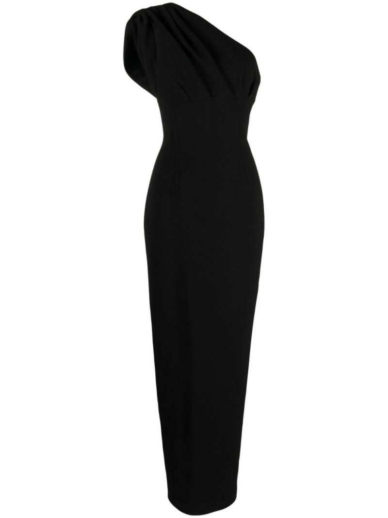 Rachel Gilbert Winnie one-shoulder gown dress - Black von Rachel Gilbert