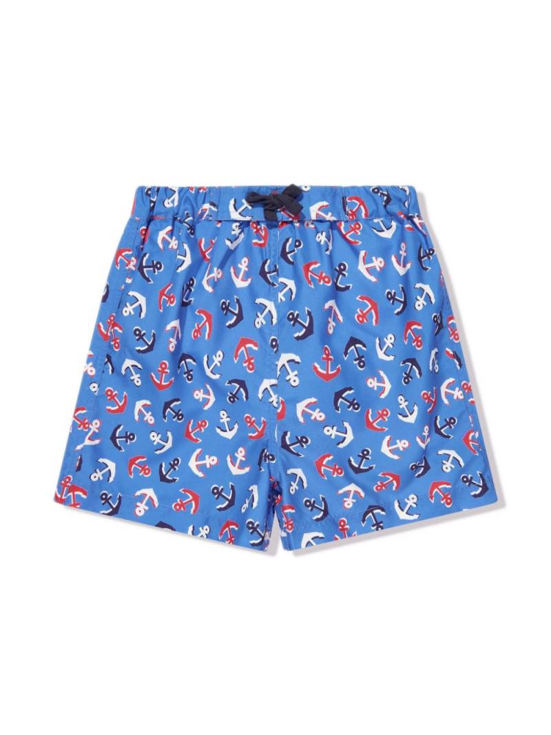 Rachel Riley anchor-print swim shorts - Blue von Rachel Riley