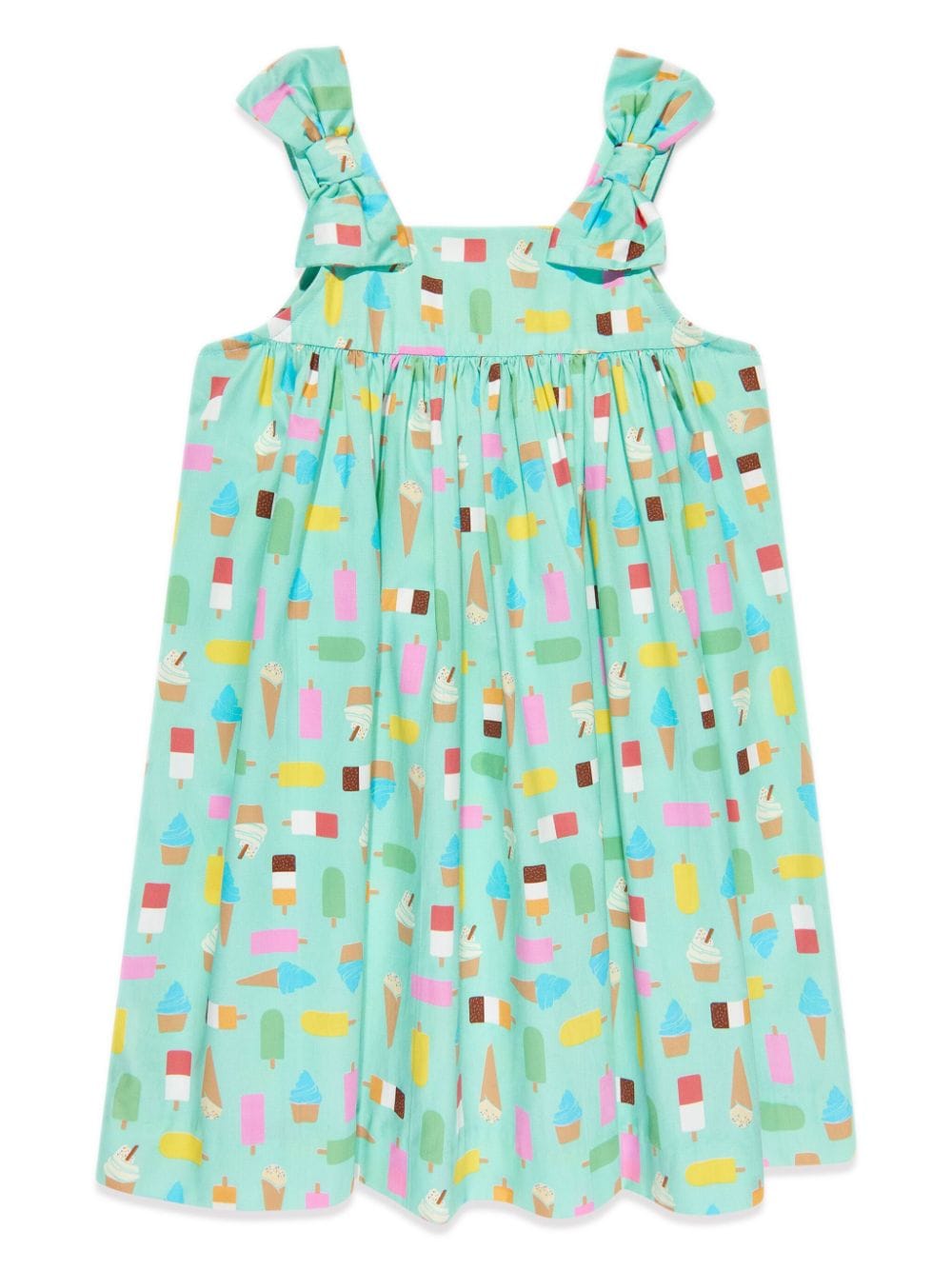 Rachel Riley ice cream-print cotton dress - Blue von Rachel Riley