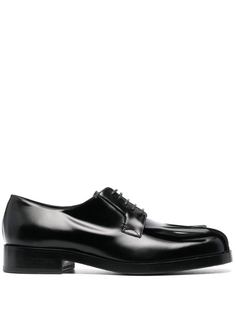 Raf Simons square-toe Derby shoes - Black von Raf Simons