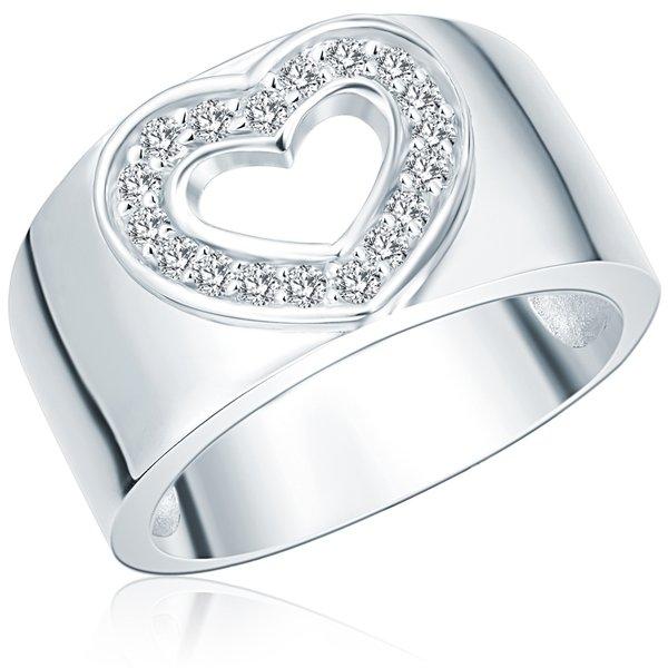 Ring Herz Damen Silber 50 von Rafaela Donata