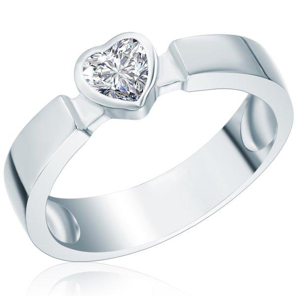 Ring Herz Damen Silber 50 von Rafaela Donata