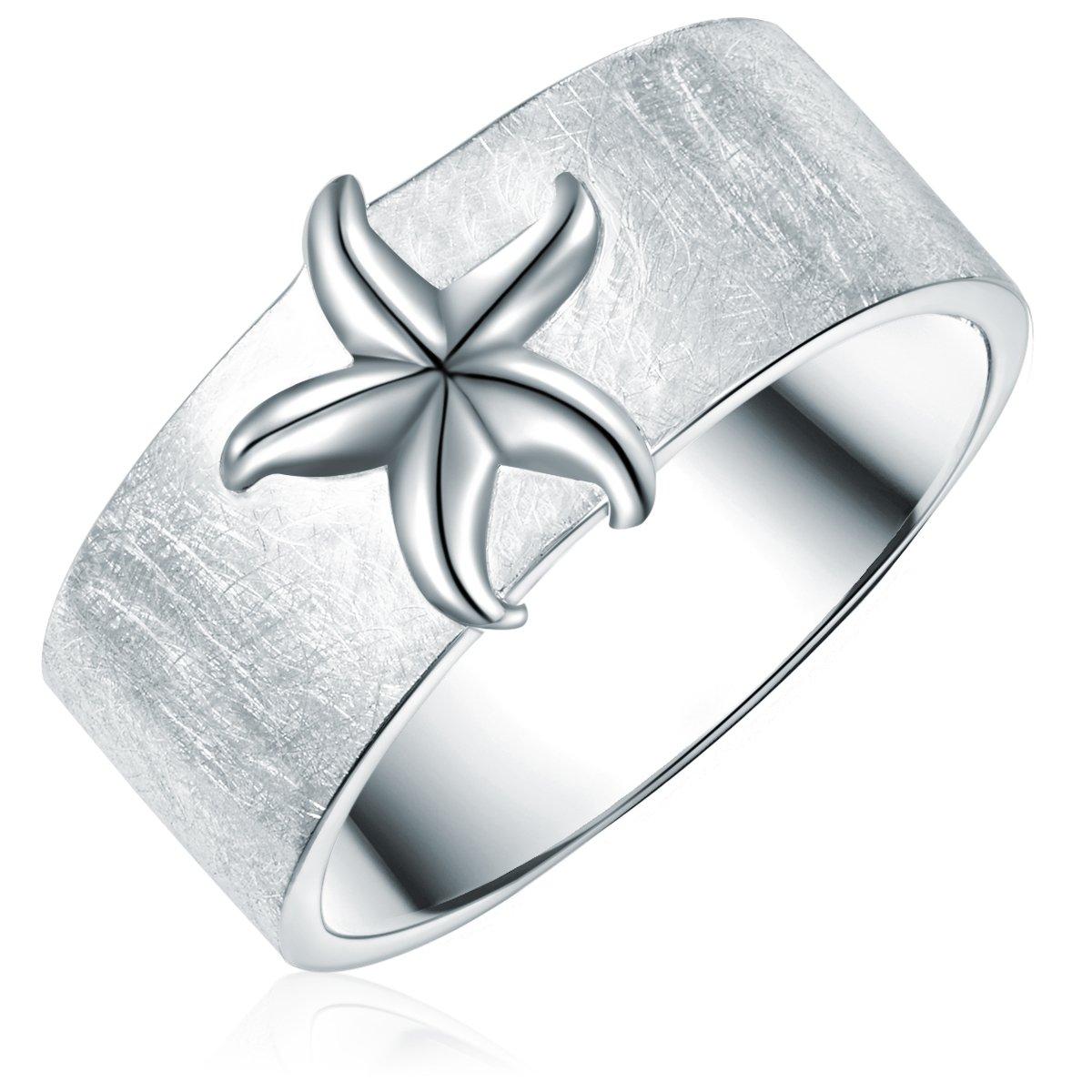 Ring Seestern Damen Silber 56 von Rafaela Donata