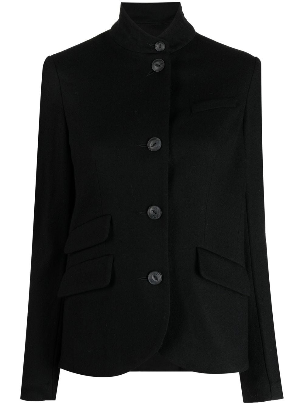 rag & bone wool high-neck jacket - Black von rag & bone