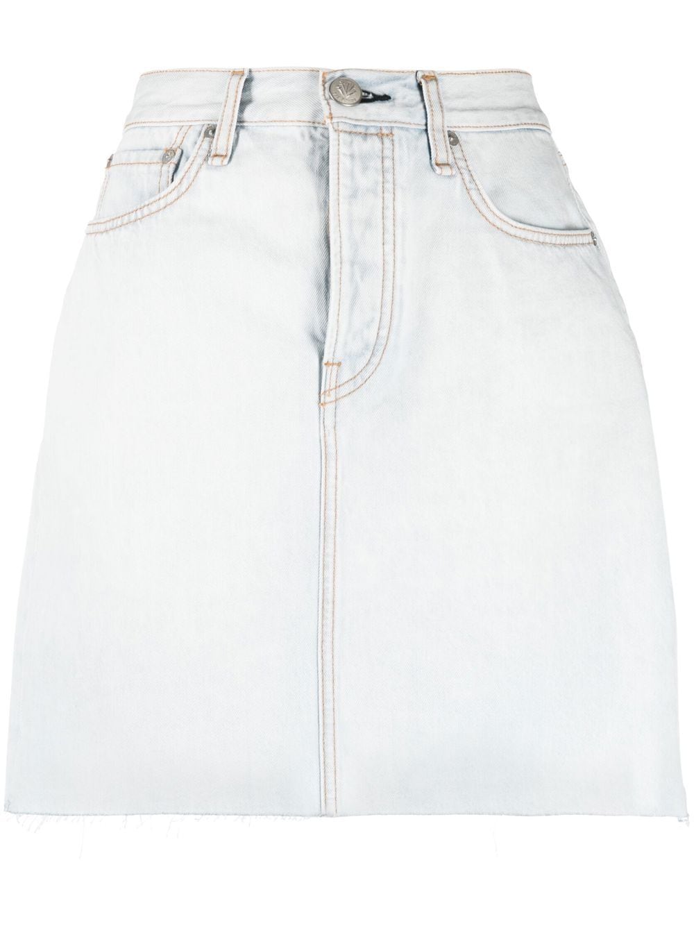 rag & bone classic denim miniskirt - Blue von rag & bone