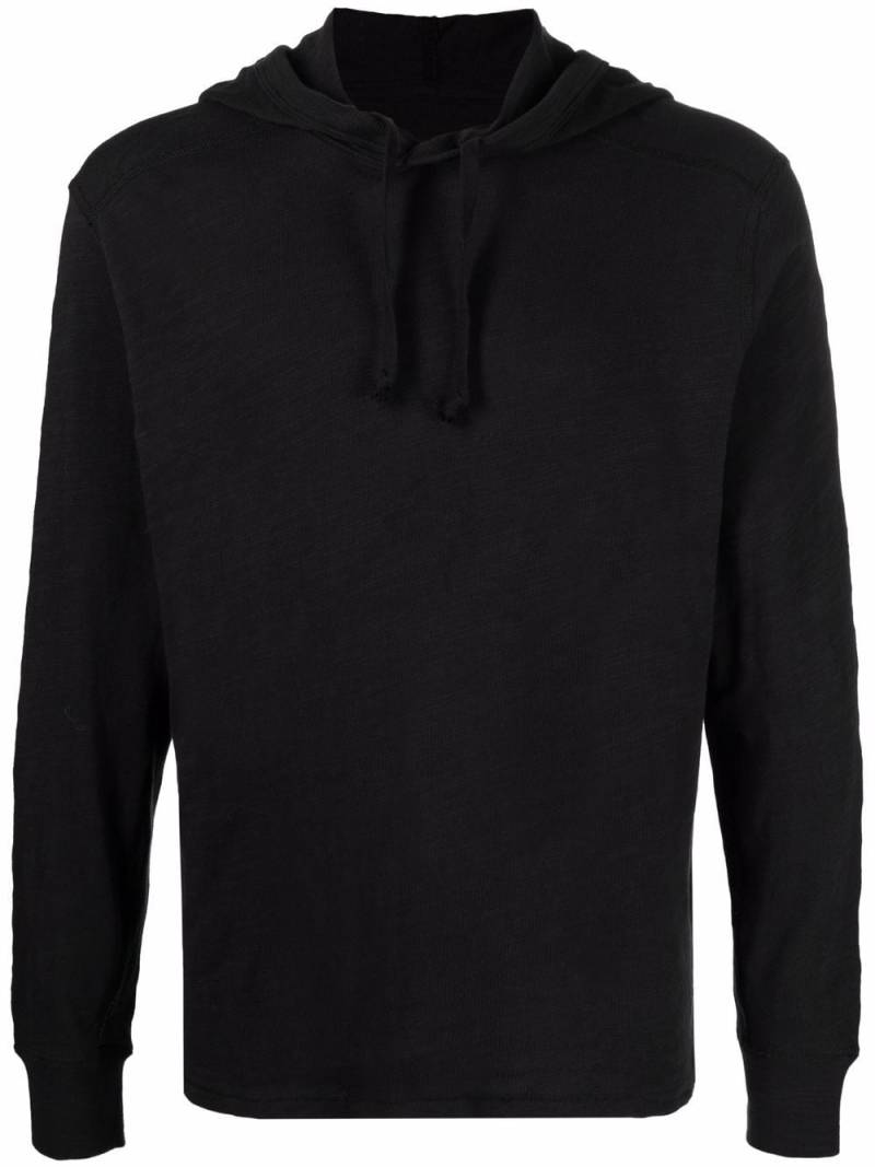 rag & bone lightweight cotton hoodie - Black von rag & bone