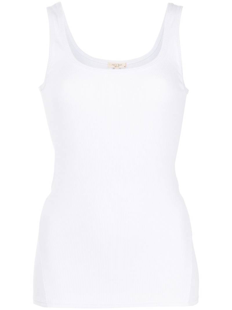 rag & bone scoop neck tank top - White von rag & bone