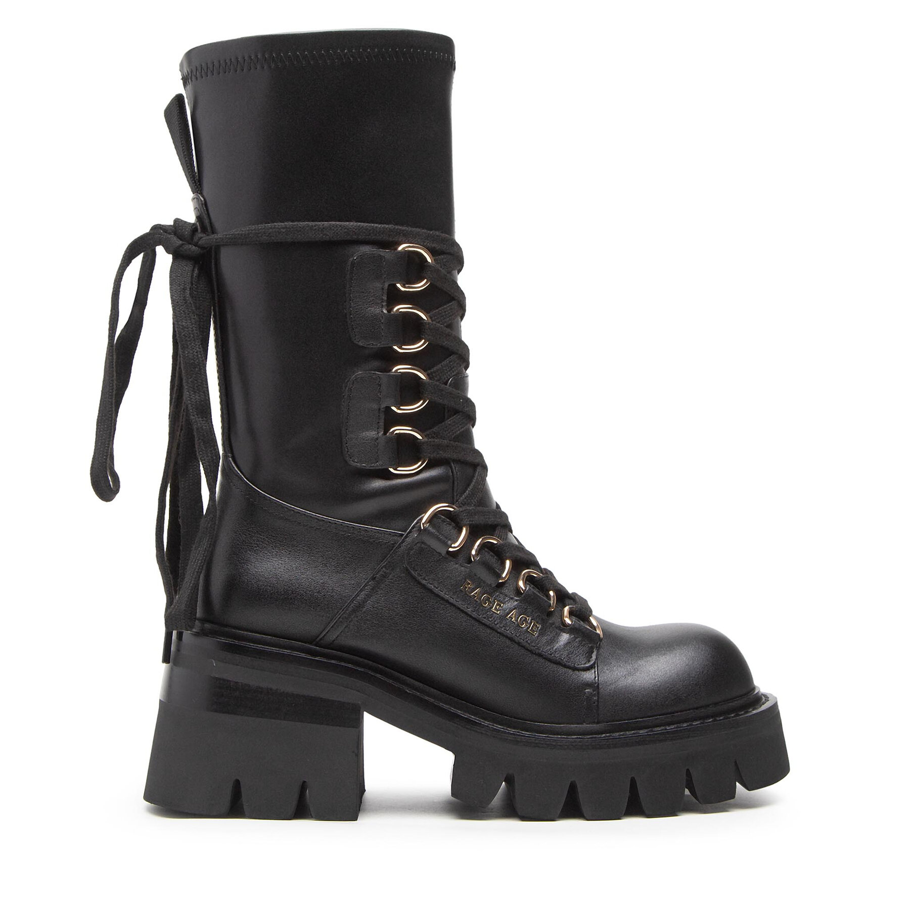 Schnürstiefeletten Rage Age RA-18-06-000443 Schwarz von Rage Age