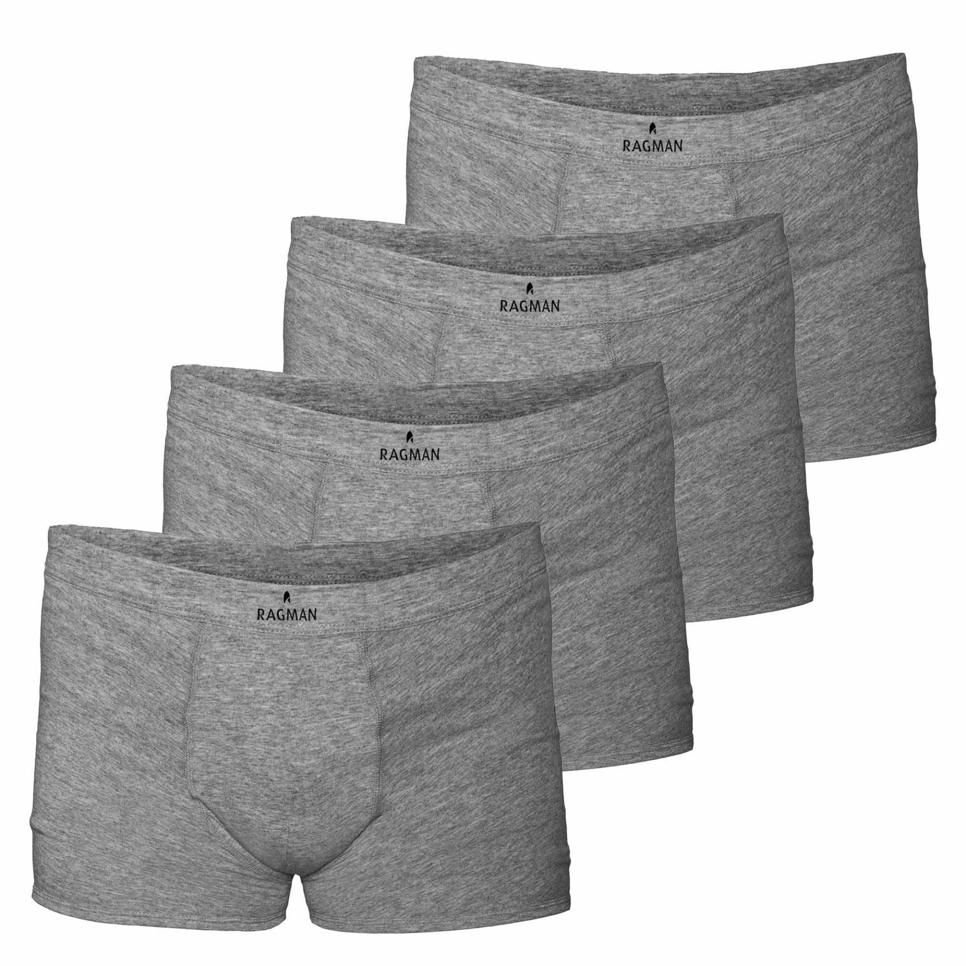 Boxershort Bequem Sitzend Herren Grau M von Ragman