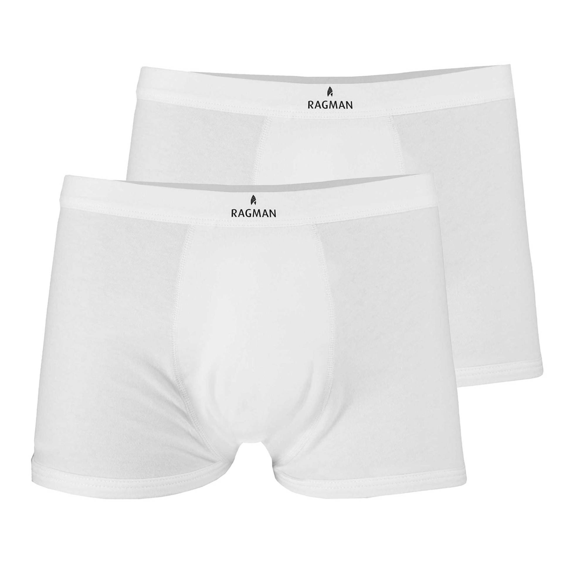 Boxershort Bequem Sitzend Herren Weiss 3XL von Ragman