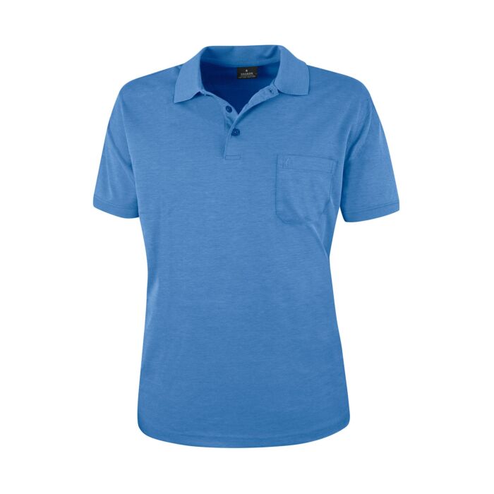 Ragman Poloshirt, mittelblau von Ragman