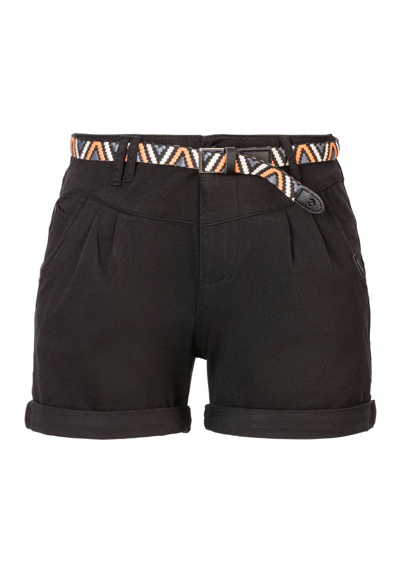 Ragwear Chinoshorts »HEEVEN B«, (Set, 2 tlg., mit Gürtel), mit Umschlagsaum und Taillengürtel von Ragwear