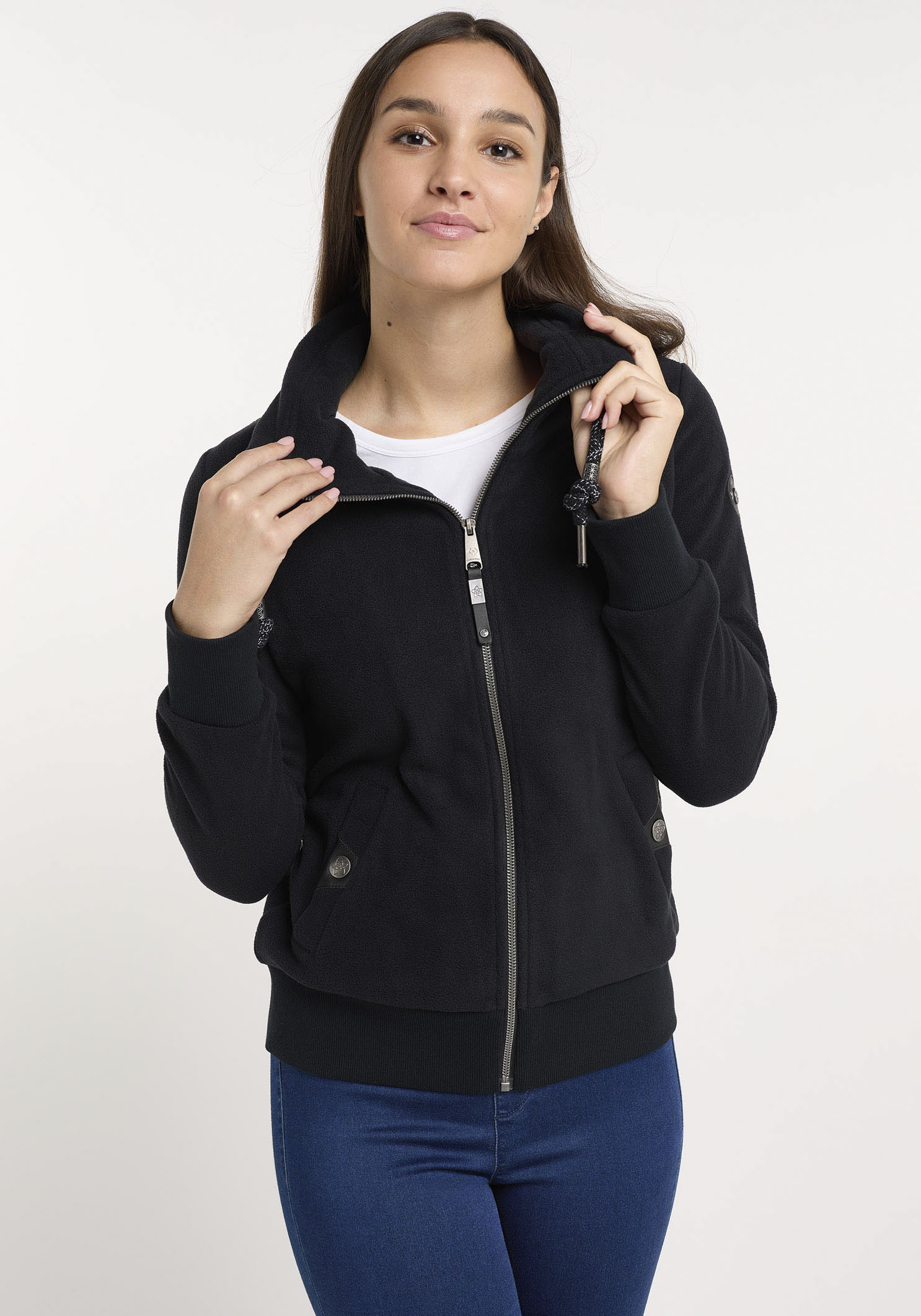 Ragwear Fleecejacke »RYLIE FLEECE ZIP SOLID«, Fleecejacke von Ragwear