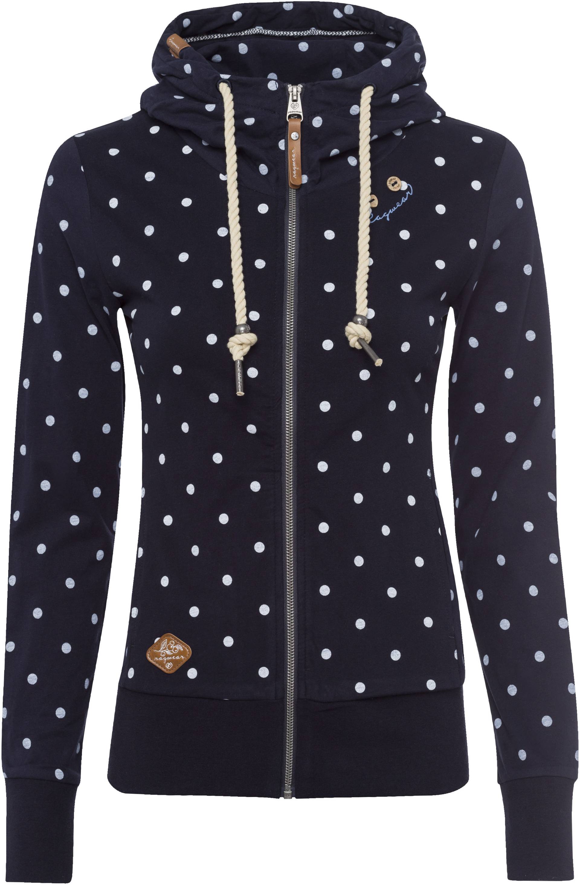 Ragwear Funktions-Kapuzensweatjacke »PAYA DOTS O«, mit Allover-Dots-Print Design von Ragwear