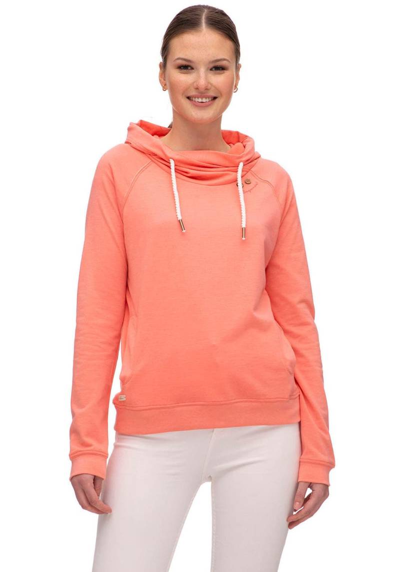 Ragwear Hoodie »Sweat SAWYERR«, mit Zierknopfbesatz in natürlicher Holzoptik von Ragwear