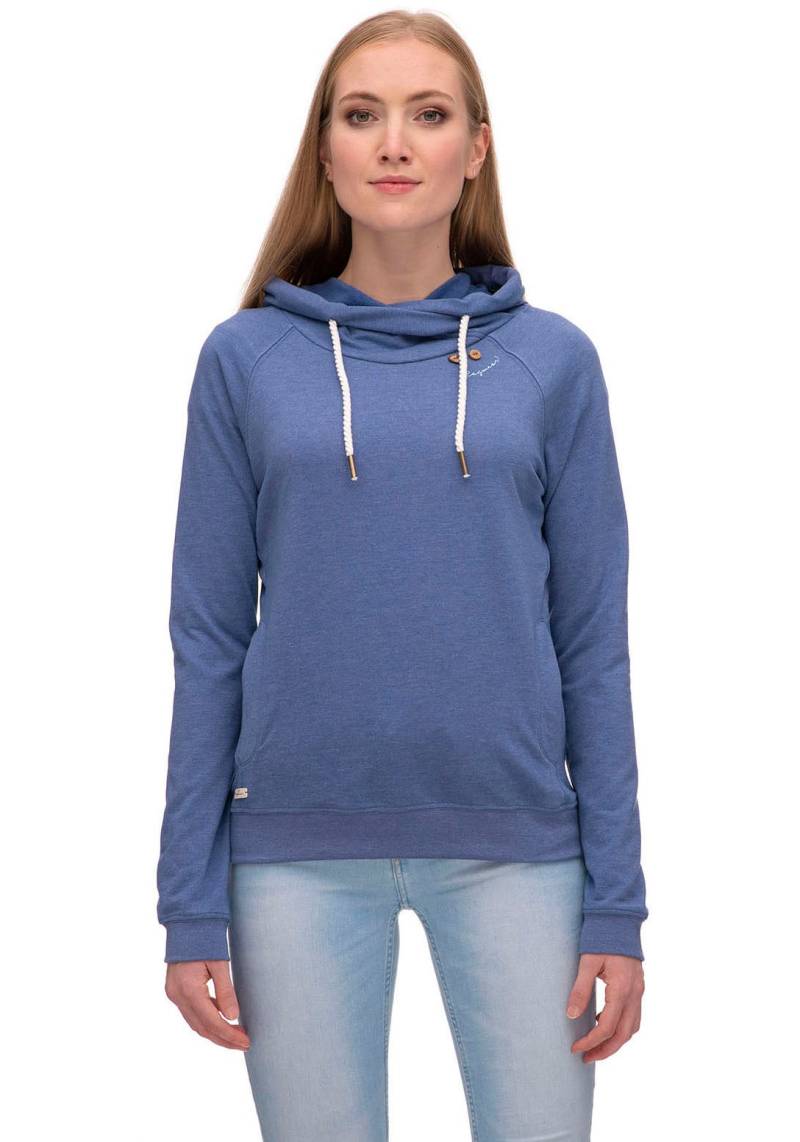 Ragwear Hoodie »Sweat SAWYERR«, mit Zierknopfbesatz in natürlicher Holzoptik von Ragwear