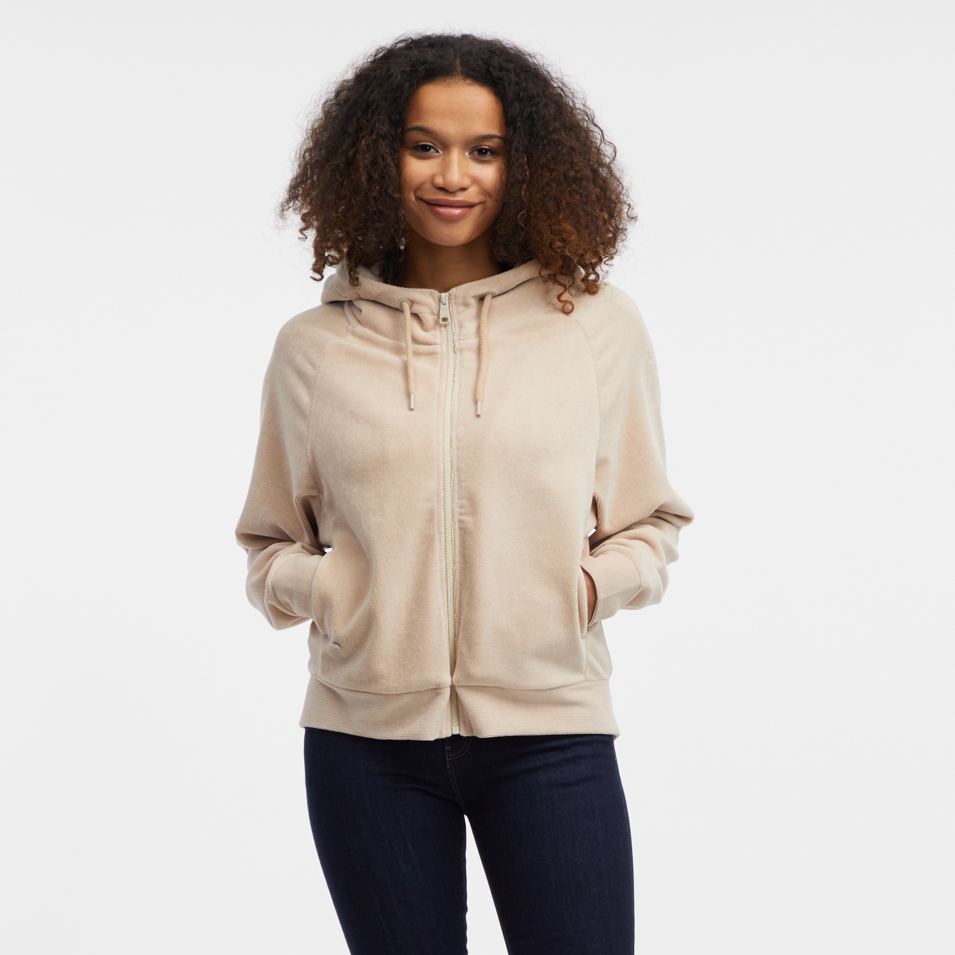 Ragwear Kapuzensweatjacke »CORDULY«, weiche Nickiware von Ragwear