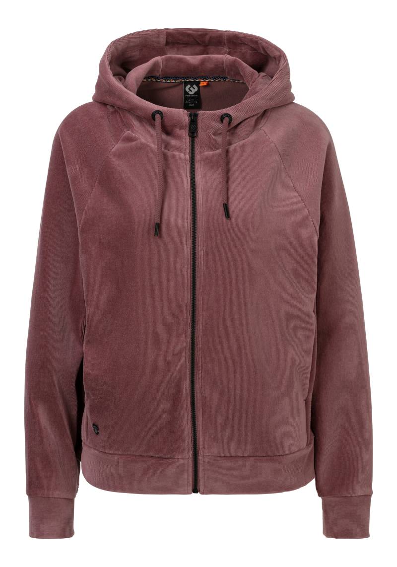 Ragwear Kapuzensweatjacke »CORDULY«, weiche Nickiware von Ragwear