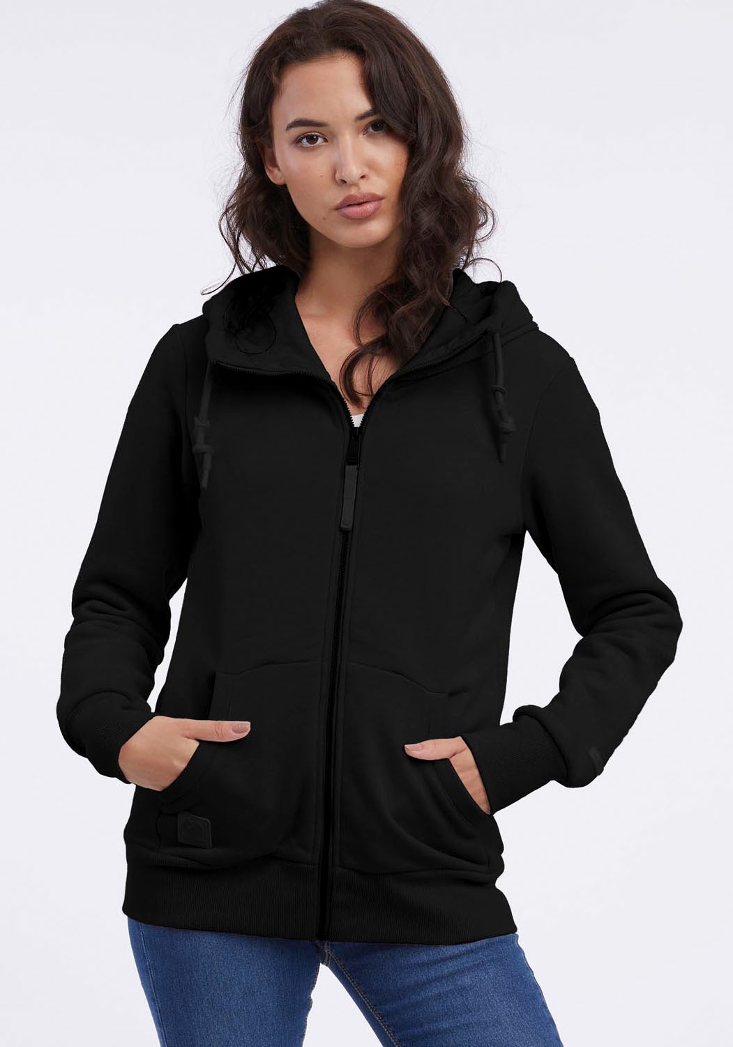 Ragwear Kapuzensweatjacke »NESKA ZIP COMFY CORE«, von innen weich angeraute Sweatware von Ragwear