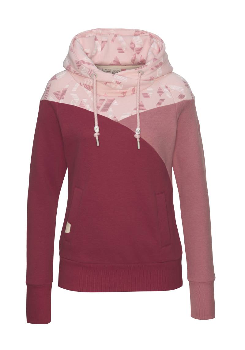 Ragwear Kapuzensweatshirt »CHELLI«, mit Colorblock Muster von Ragwear