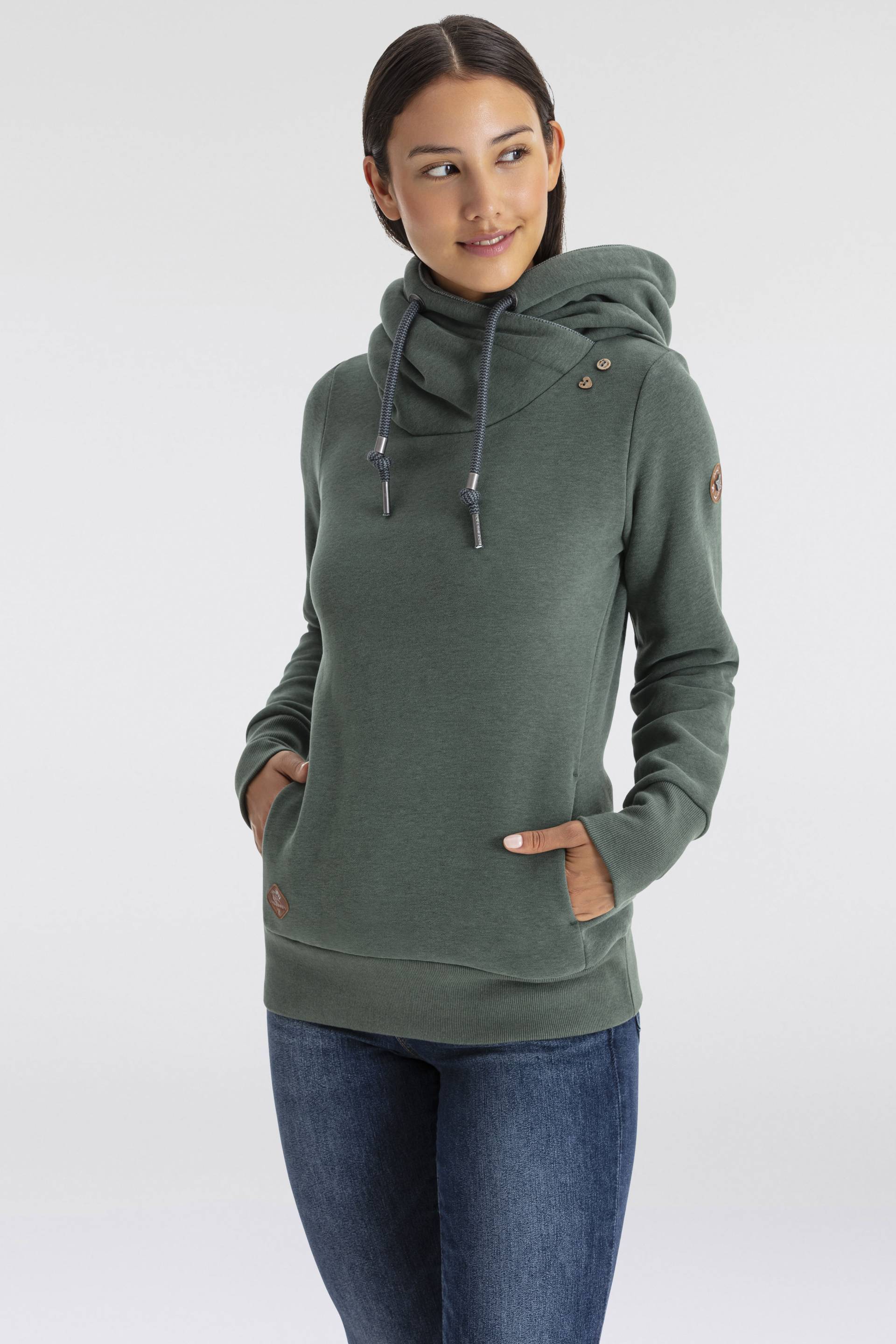 Ragwear Kapuzensweatshirt »GRIPYBUTTON«, Sweater mit rustikalen Kordel-Akzenten Ragwear Kapuzensweatshirt »GRIPYBUTTON«, Sweater mit rustikalen Kordel-Akzenten von Ragwear