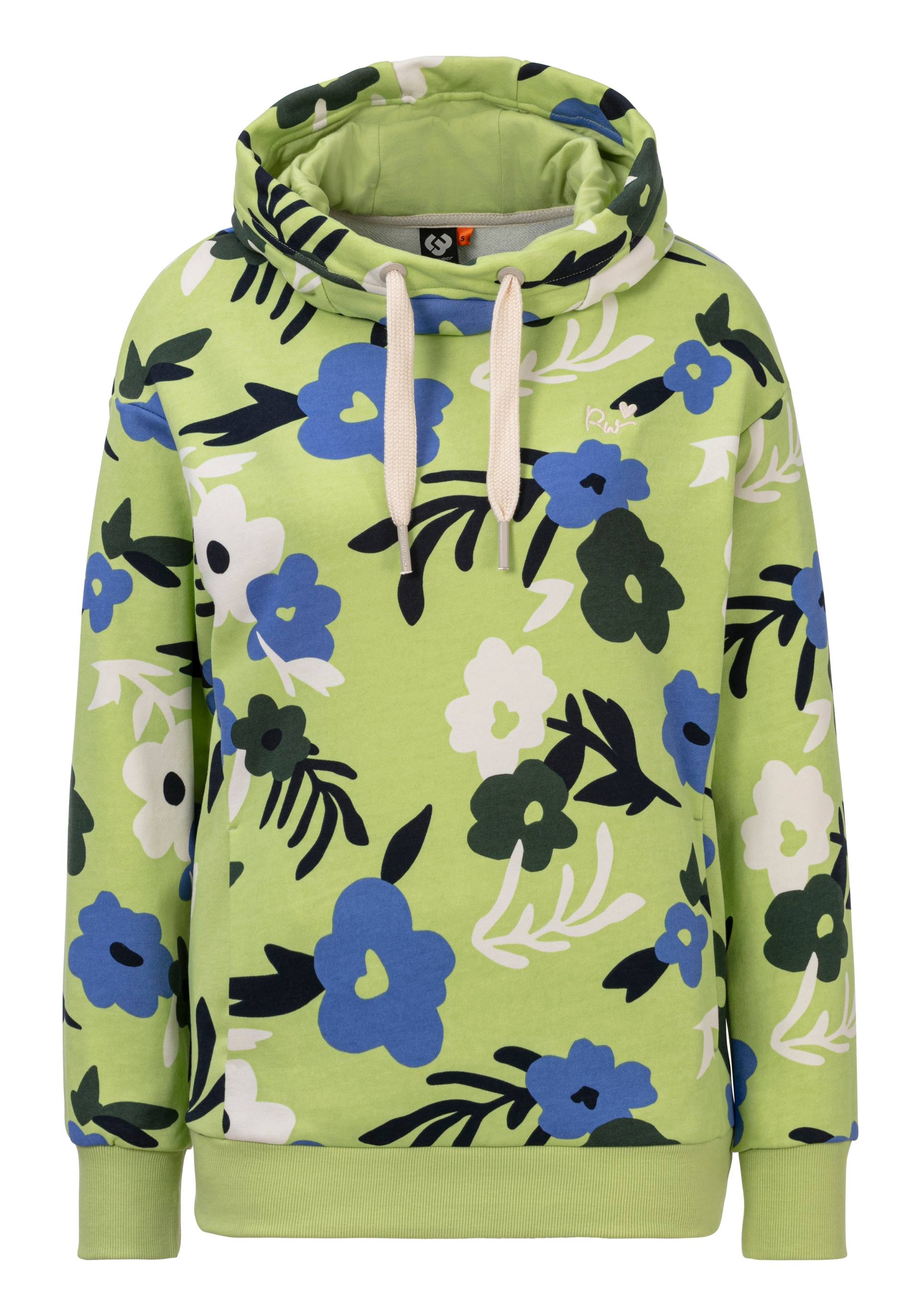 Ragwear Kapuzensweatshirt »YODIS PRINT«, floraler Allover Print von Ragwear