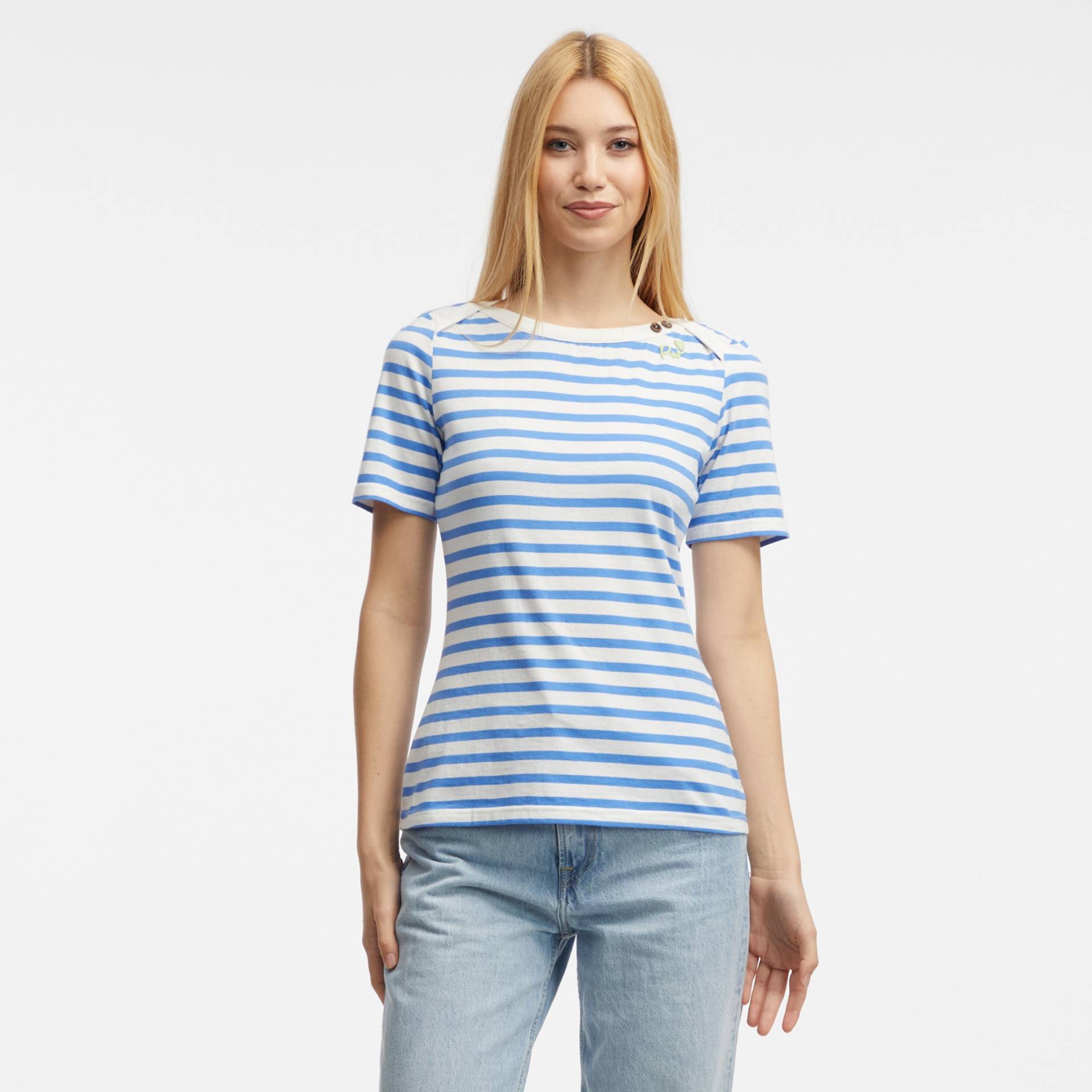 Ragwear Kurzarmshirt »AGATTKA MARINA TOP«, maritimes Streifen Design Ragwear Kurzarmshirt »AGATTKA MARINA TOP«, maritimes Streifen Design von Ragwear