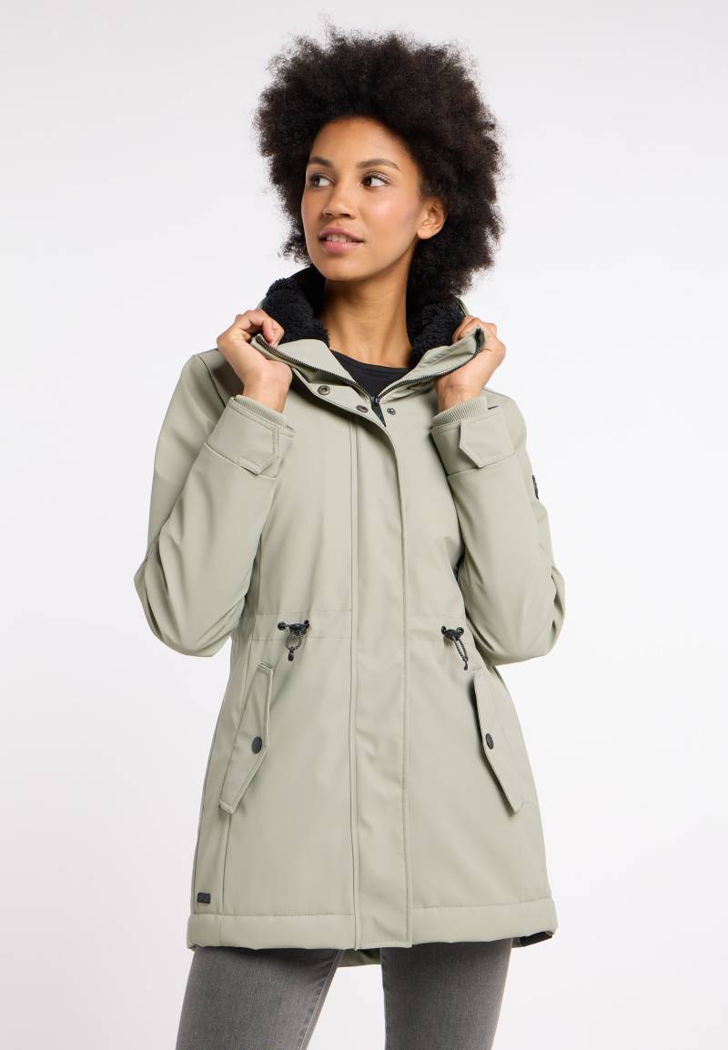 Ragwear Outdoorjacke »MONADIS RAINY WARM«, mit Kapuze, wasserabweisender Parka, mit wärmenden Teddyplüsch gefüttert von Ragwear