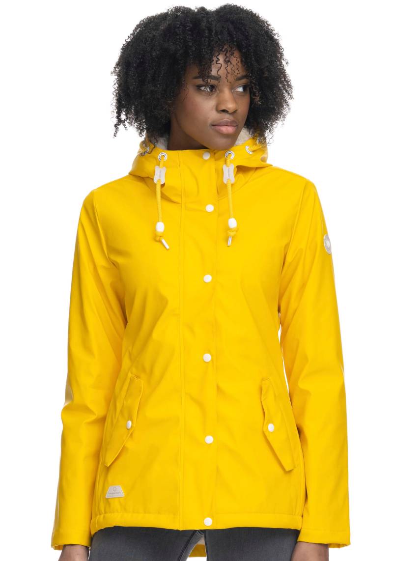 Ragwear Regenjacke »MARGE«, mit Kapuze, Waterproof, aus wasserabweisendem Material mit abgedichteten Nähten von Ragwear