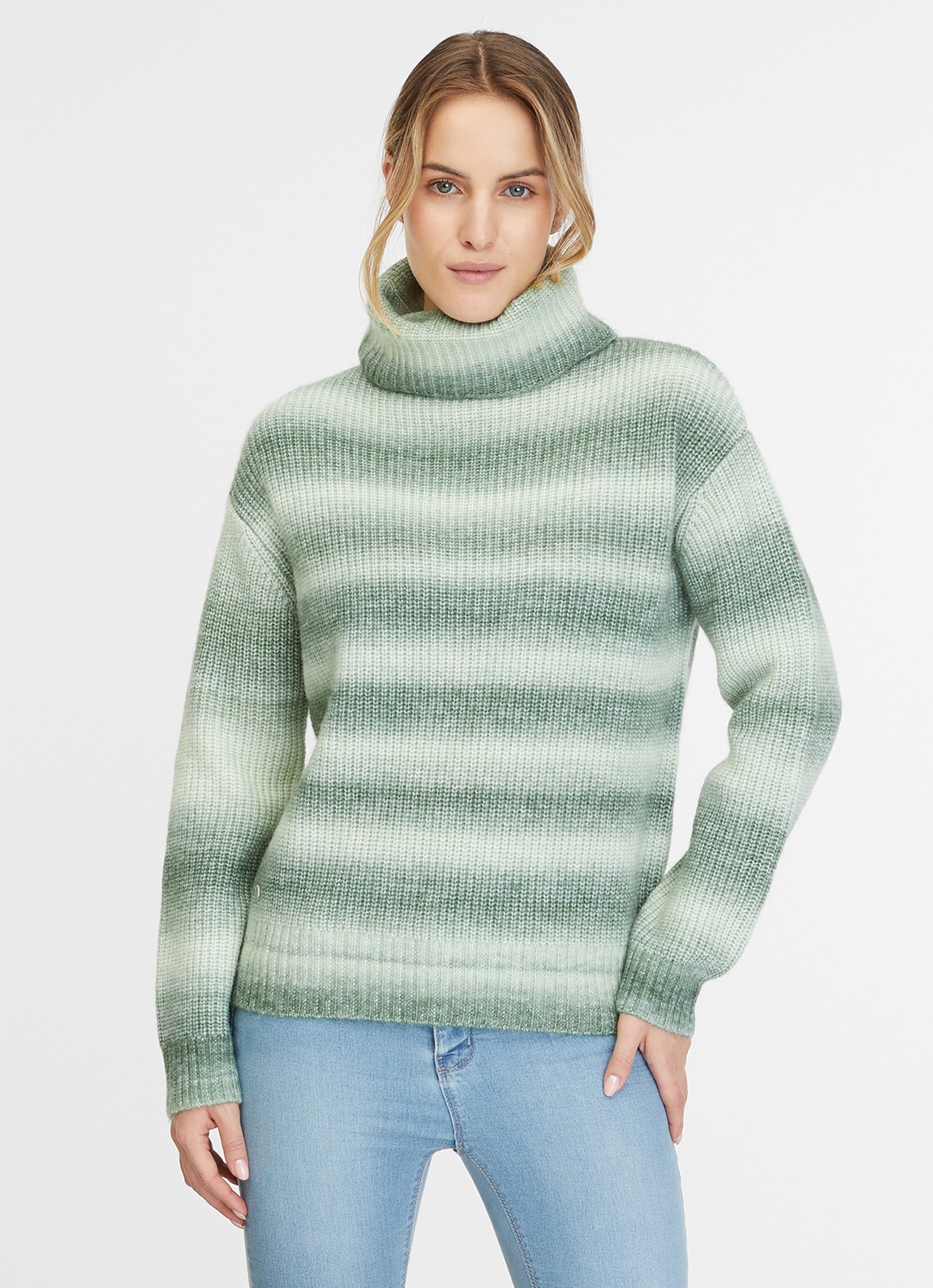 Ragwear Rollkragenpullover »SAFINA«, mit bunt gestreiftem Strickmuster Ragwear Rollkragenpullover »SAFINA«, mit bunt gestreiftem Strickmuster von Ragwear