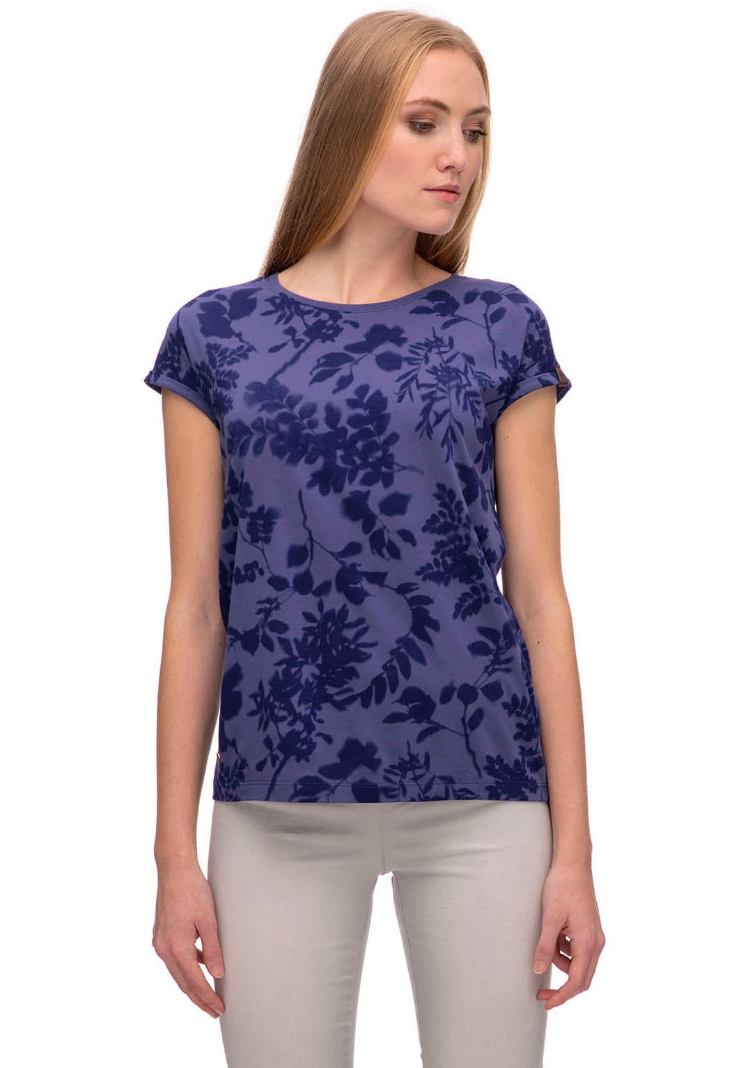 Ragwear Rundhalsshirt »Shirt DIONA«, T-Shirt mit floralem All-Over Print von Ragwear
