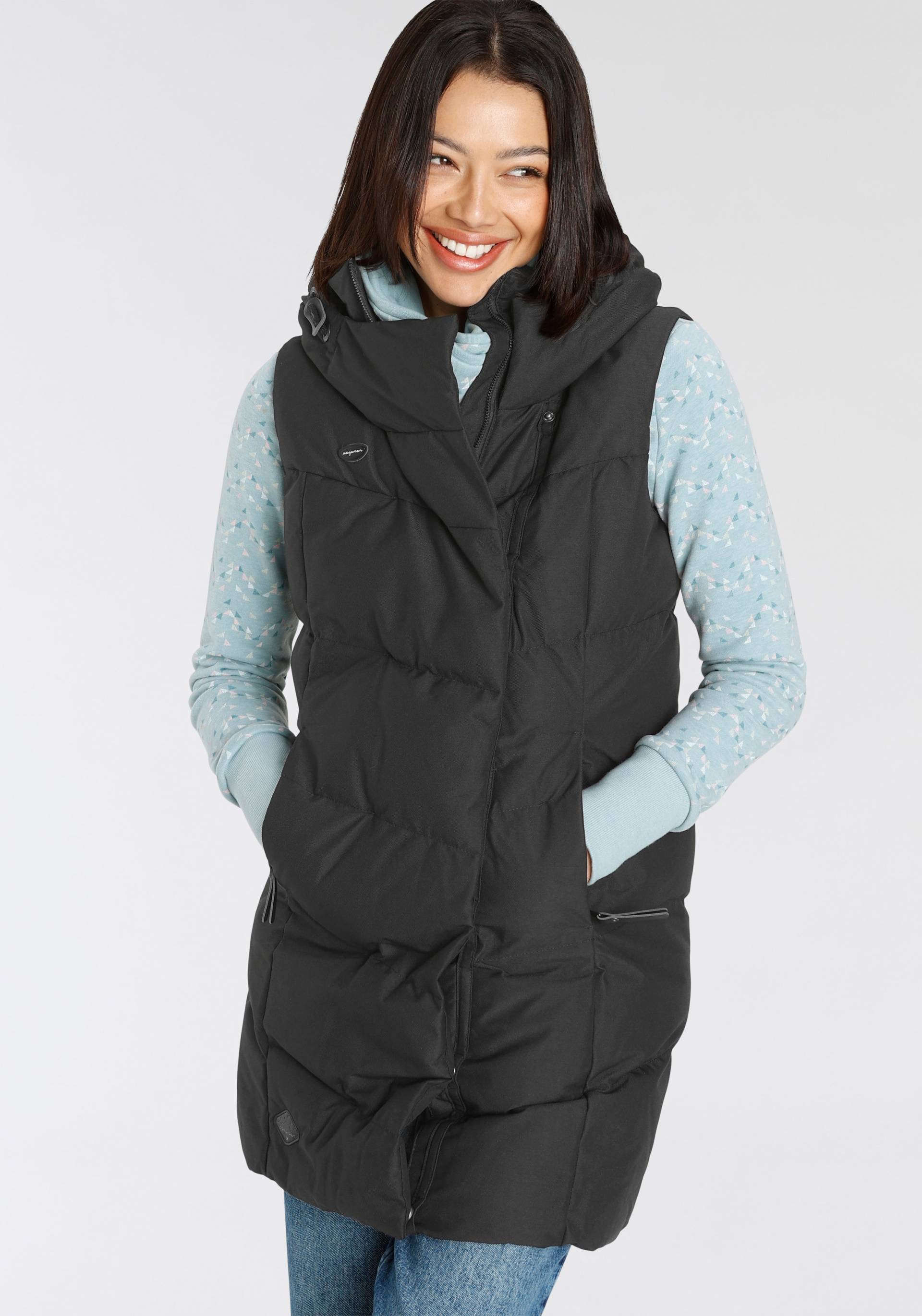 Ragwear Steppweste »PAVLINNA VEST O«, mit gefütterter Kapuze, wasserdichtes und atmungsaktives Material Ragwear Steppweste »PAVLINNA VEST O«, mit gefütterter Kapuze, wasserdichtes und atmungsaktives Material von Ragwear