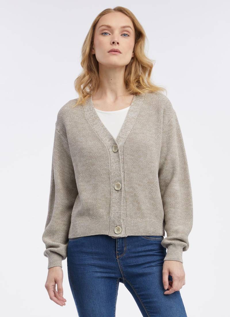 Ragwear Strickjacke »KAROLLA«, Cardigan mit V-Ausschnitt und Knopfleiste von Ragwear