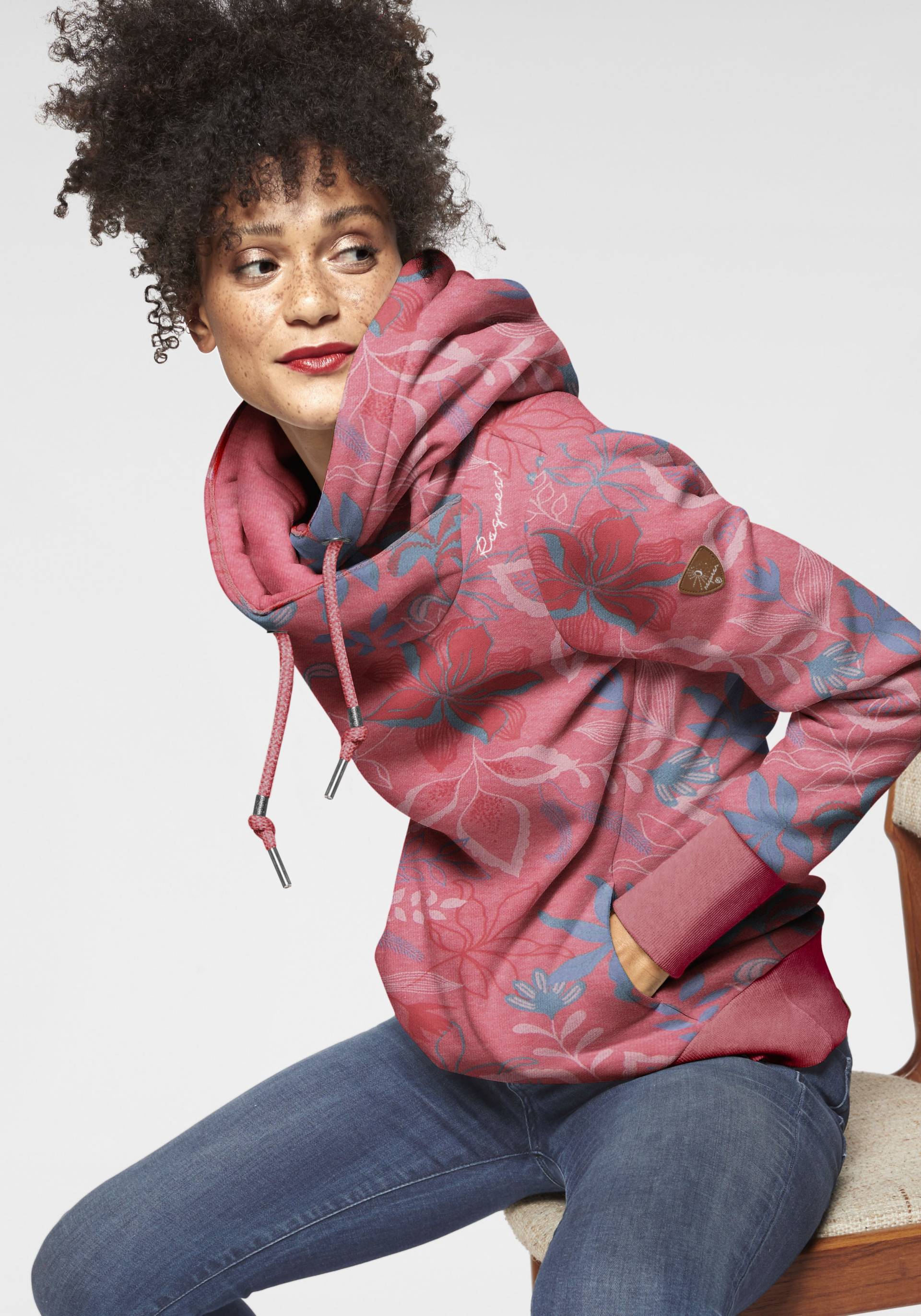 Ragwear Sweater »GRIPY FLOWERS O«, Hoodie mit floralem All Over-Druck Ragwear Sweater »GRIPY FLOWERS O«, Hoodie mit floralem All Over-Druck von Ragwear