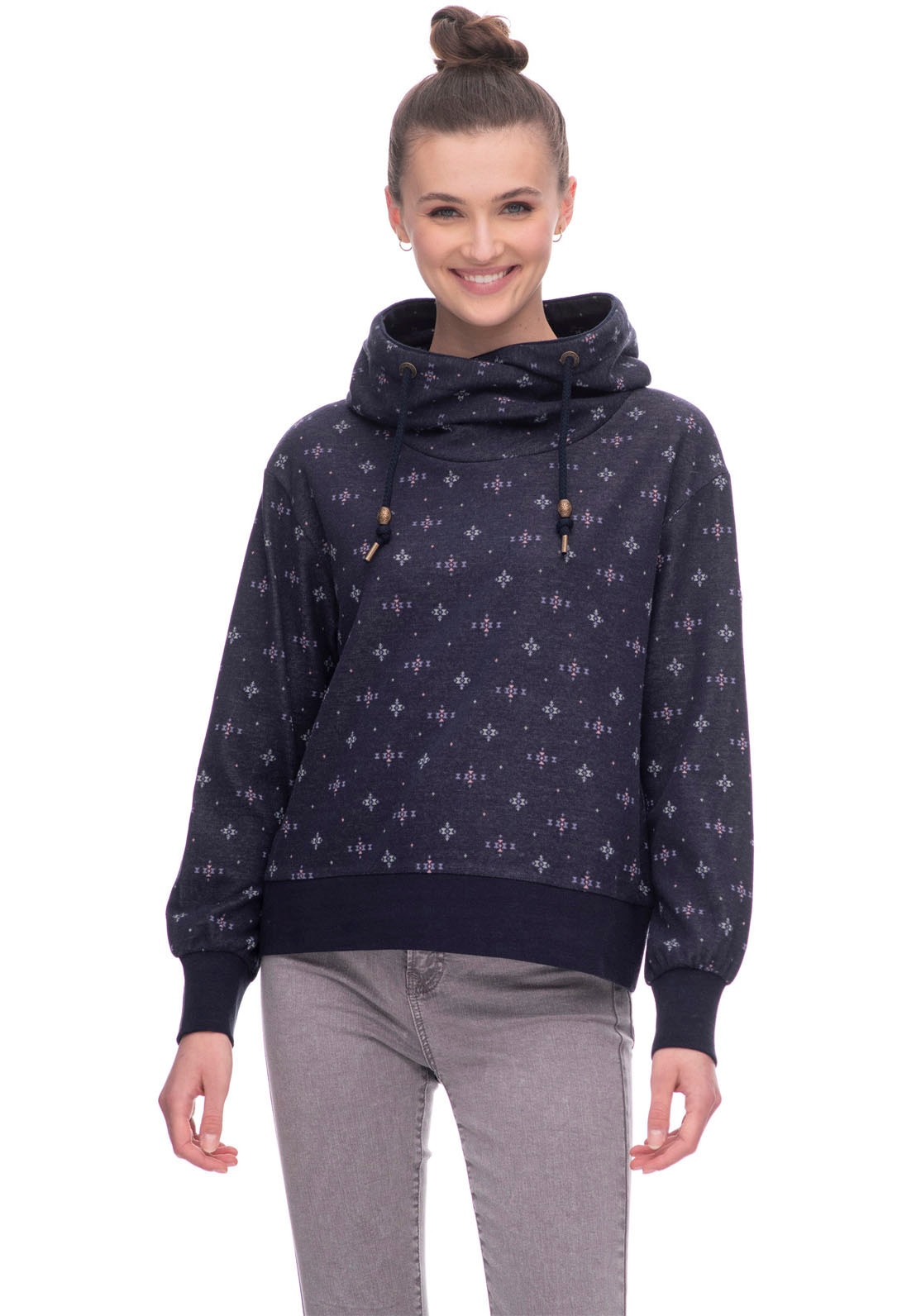 Ragwear Sweater »WINTERBERRY«, Schalkragen von Ragwear